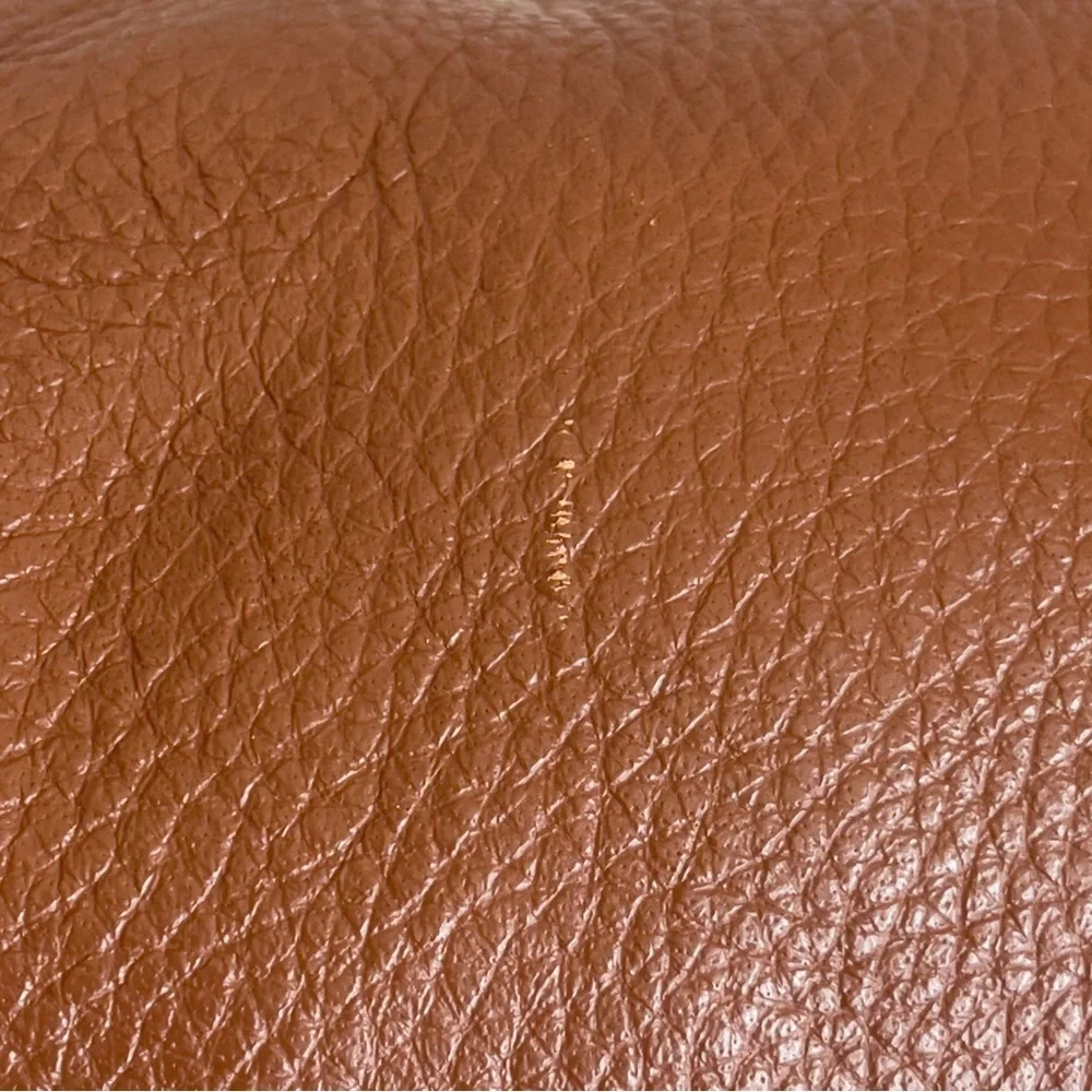 Cole Haan Messenger Leather Bag‎ Flapover Laptop Briefcase Crossbody Brown